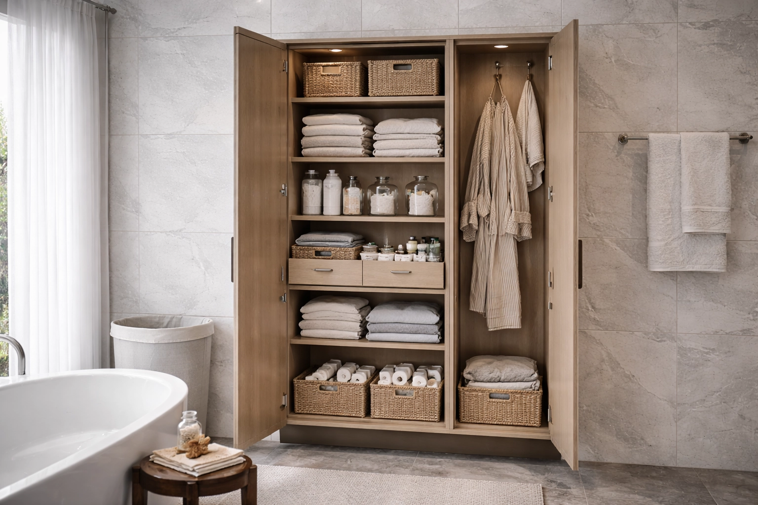 Storage Zone Cabinet Detail