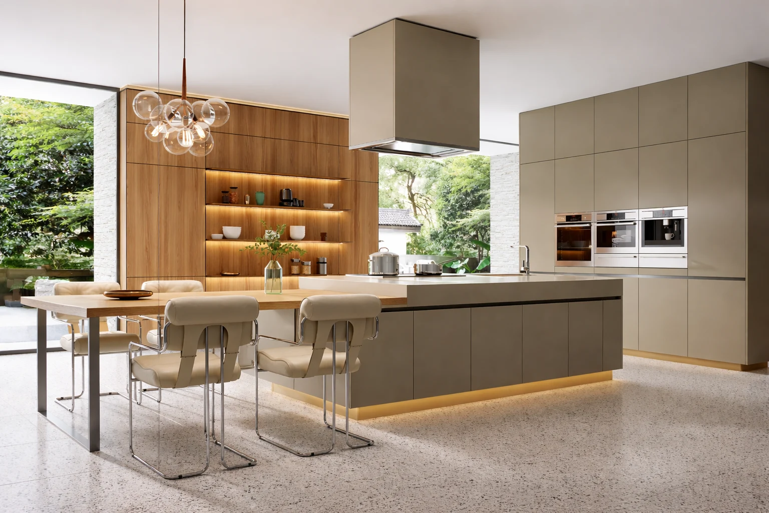 Modern Aluminium Kitchen