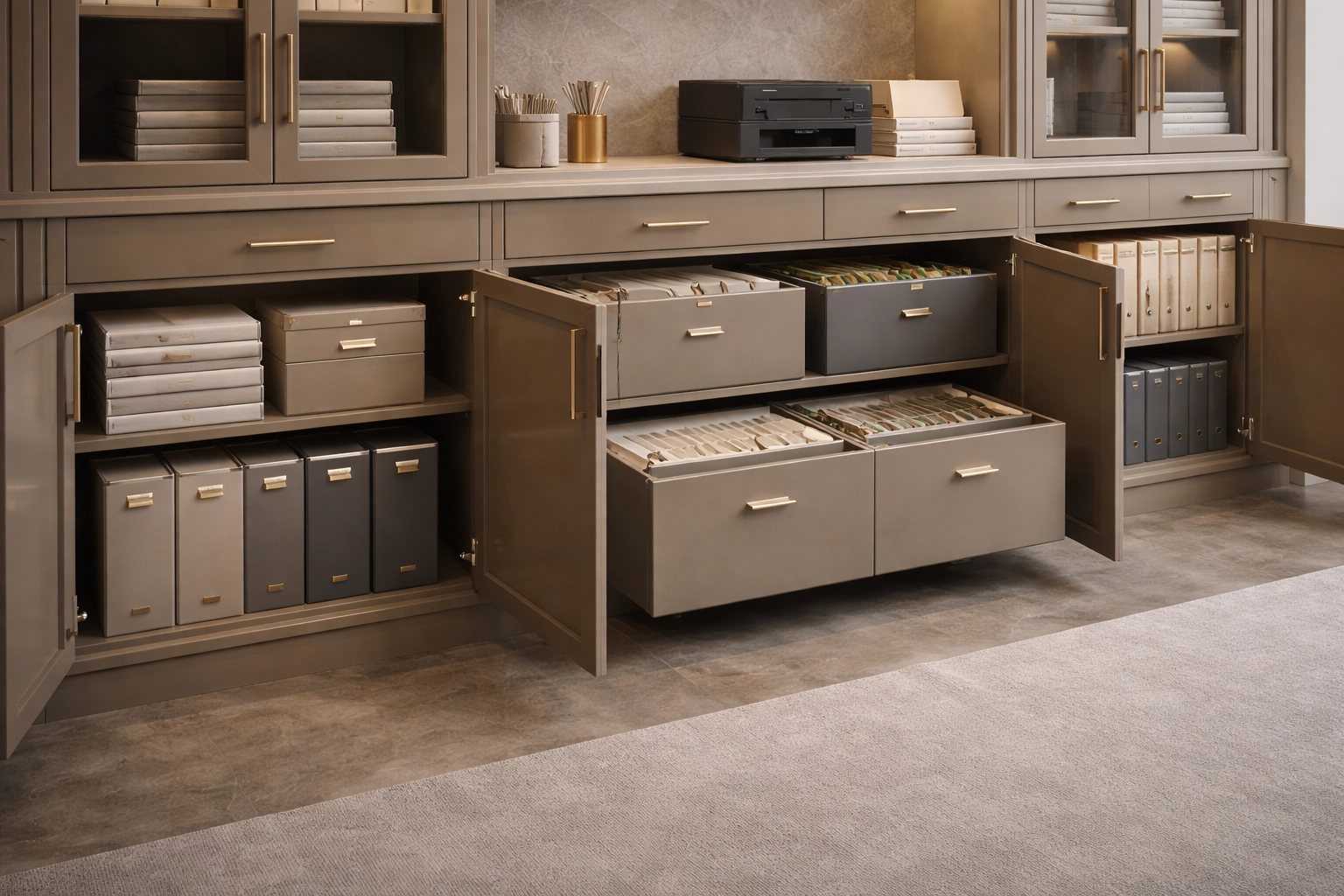 Sink Zone Cabinet Detail